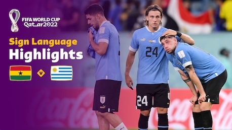 Gana x Uruguai | Grupo H | Copa do Mundo FIFA de 2022, no Qatar | Melhores momentos (Linguagem de sinais)