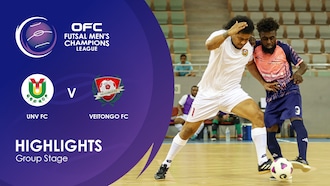 UNV FC - Veitongo FC | Phase de groupes | OFC Futsal Men’s Champions League | Résumé vidéo