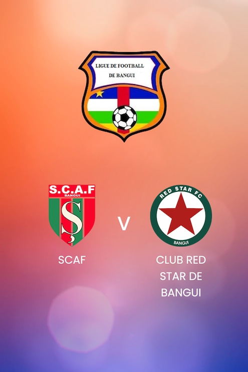 SCAF - Club Red Star de Bangui | Ligue de Bangui 2024/25 | Spiel in voller Länge