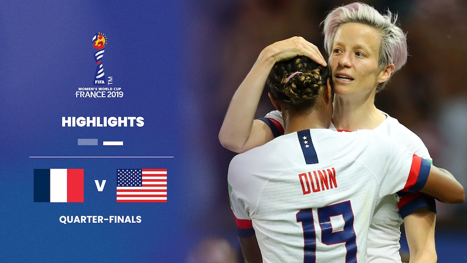 France v USA | Quarter-finals | FIFA Women's World Cup France 2019™ | Highlights