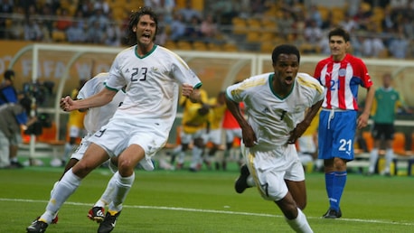 Das Tor von Quinton Fortune 90'+1' | Paraguay - Südafrika | FIFA Fussball-Weltmeisterschaft Korea/Japan 2002™