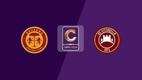 Ravenna - AS Cittadella | Erste Vorrunde | Coppa Italia Serie C 2025/26 | Spiel in voller Länge