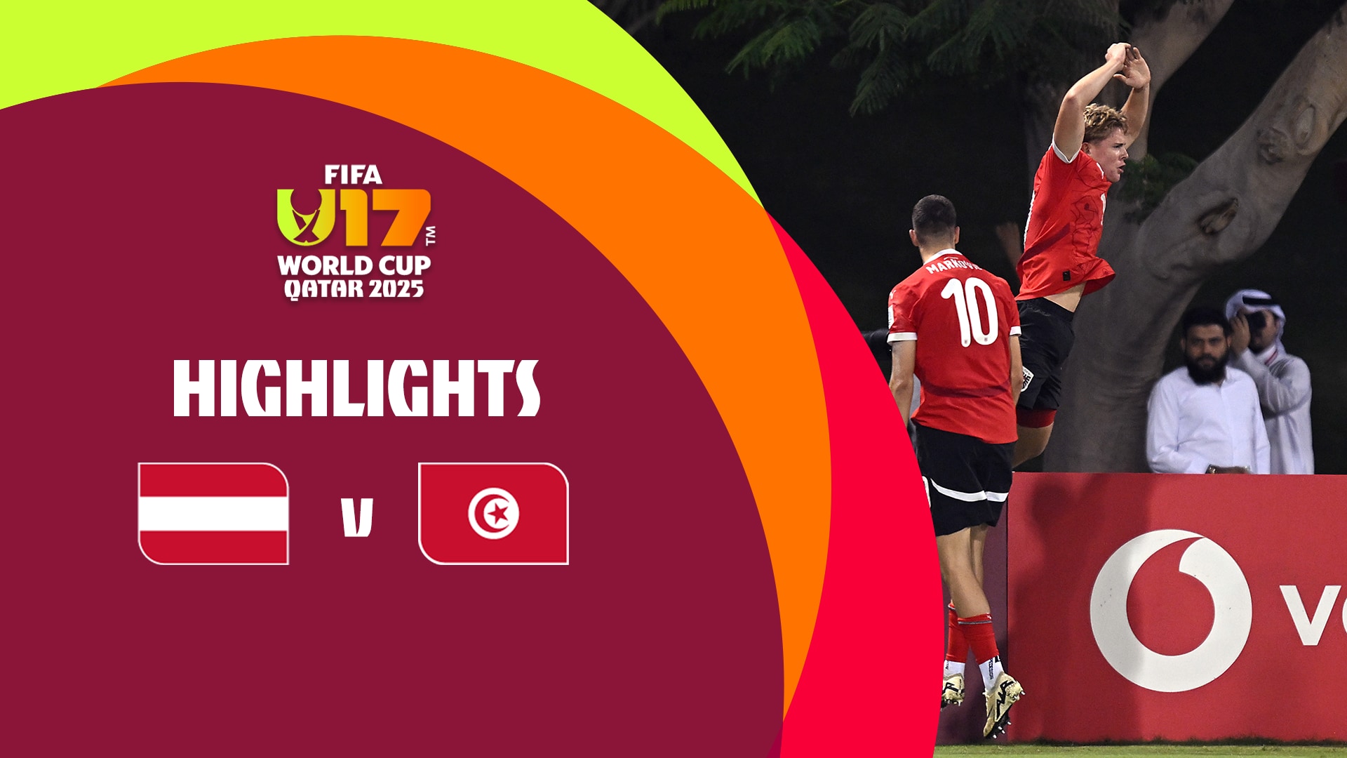Autriche - Tunisie | Coupe du Monde U-17 de la FIFA, Qatar 2025™ | Résumé vidéo