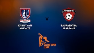 Karnavati Knights - Saurashtra Spartans | Gujarat Super League | Spiel in voller Länge