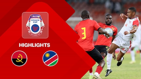Angola v Namibia | Group Stage | HOLLYWOODBETS COSAFA Cup 2025 | Highlights