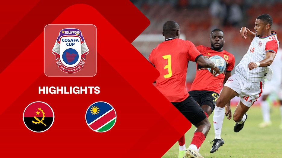 Angola v Namibia | Group Stage | HOLLYWOODBETS COSAFA Cup 2025 | Highlights