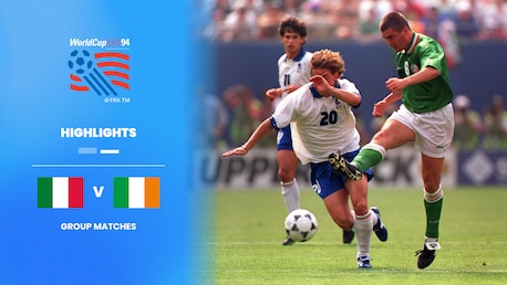 Itália x República da Irlanda | Grupo E | Copa do Mundo da FIFA EUA 1994 | Melhores momentos