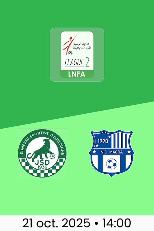 JS Djijel - NC Magra | Ligue 2 2025/26