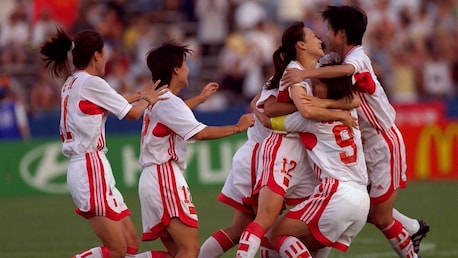Gol de Fan Yunjie 65' | Noruega vs RP China | Copa Mundial del Fútbol Femenino de la FIFA EE UU 1999™