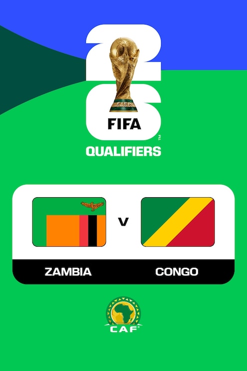 Zâmbia x Congo | Eliminatórias CAF da Copa do Mundo da FIFA 26™ | Jogo completo