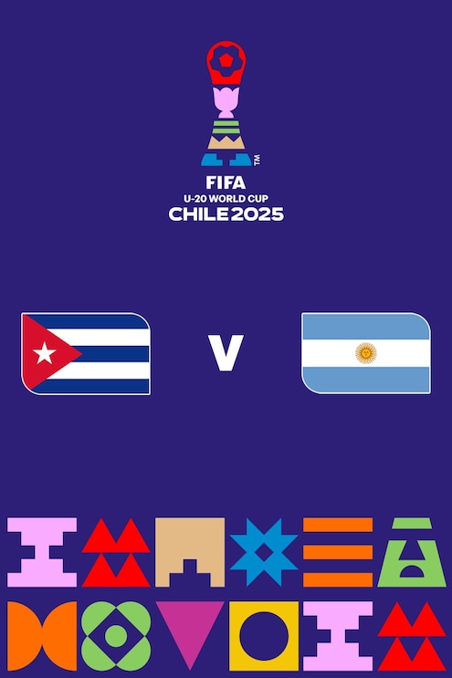 Kuba - Argentinien | Gruppe D | FIFA U-20-Weltmeisterschaft Chile 2025™ | Spiel in voller Länge