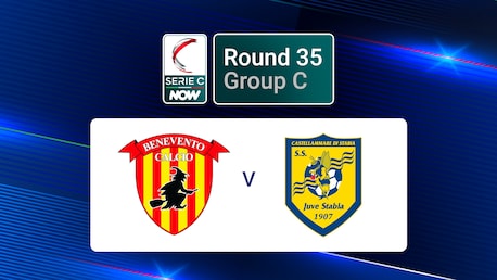 Benevento v Juve Stabia | Serie C NOW | Full Match Replay