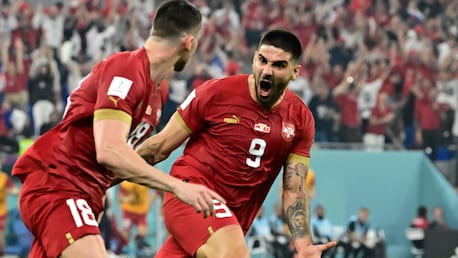 Gol de Aleksandar Mitrovic aos 26' | Sérvia - Suíça | Copa do Mundo FIFA de 2022, no Qatar