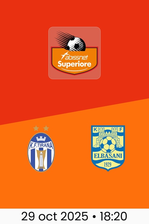 Tirana vs AF Elbasani | Kategoria Superiore 2025/26