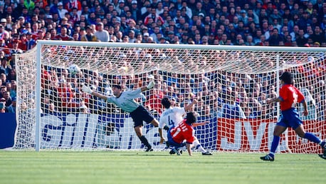 Marcelo Salas Goal 48' | Italy vs Chile | 1998 FIFA World Cup France™