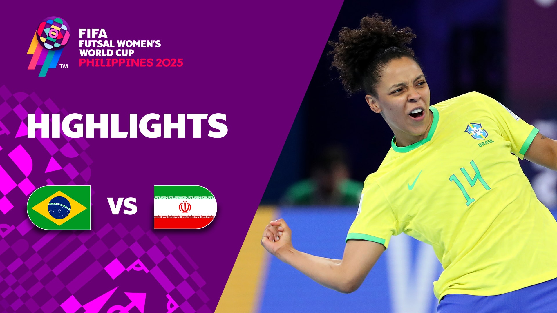 Brasile - Iran | Gruppo D | Coppa del Mondo di Futsal Femminile della FIFA Filippine 2025 | Highlights
