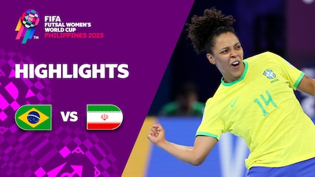 Brasile - Iran | Gruppo D | Coppa del Mondo di Futsal Femminile della FIFA Filippine 2025 | Highlights