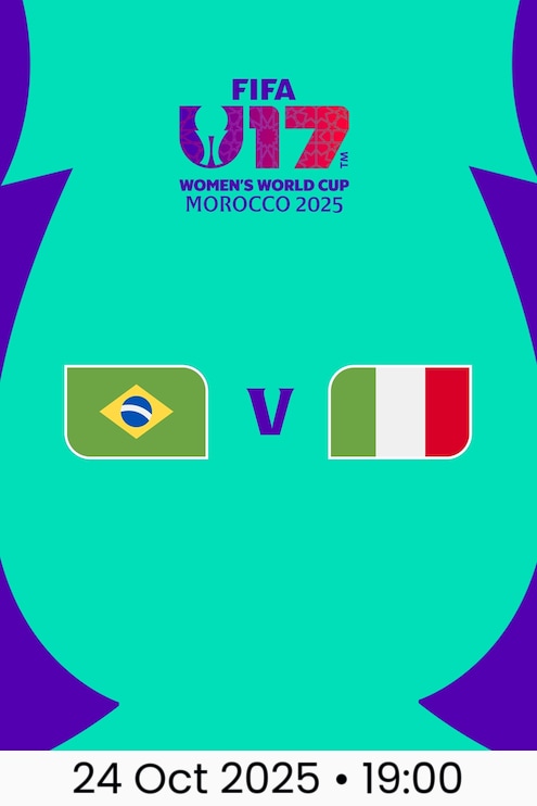 Brazil v Italy | Group A | FIFA U-17 Women's World Cup Morocco 2025™
