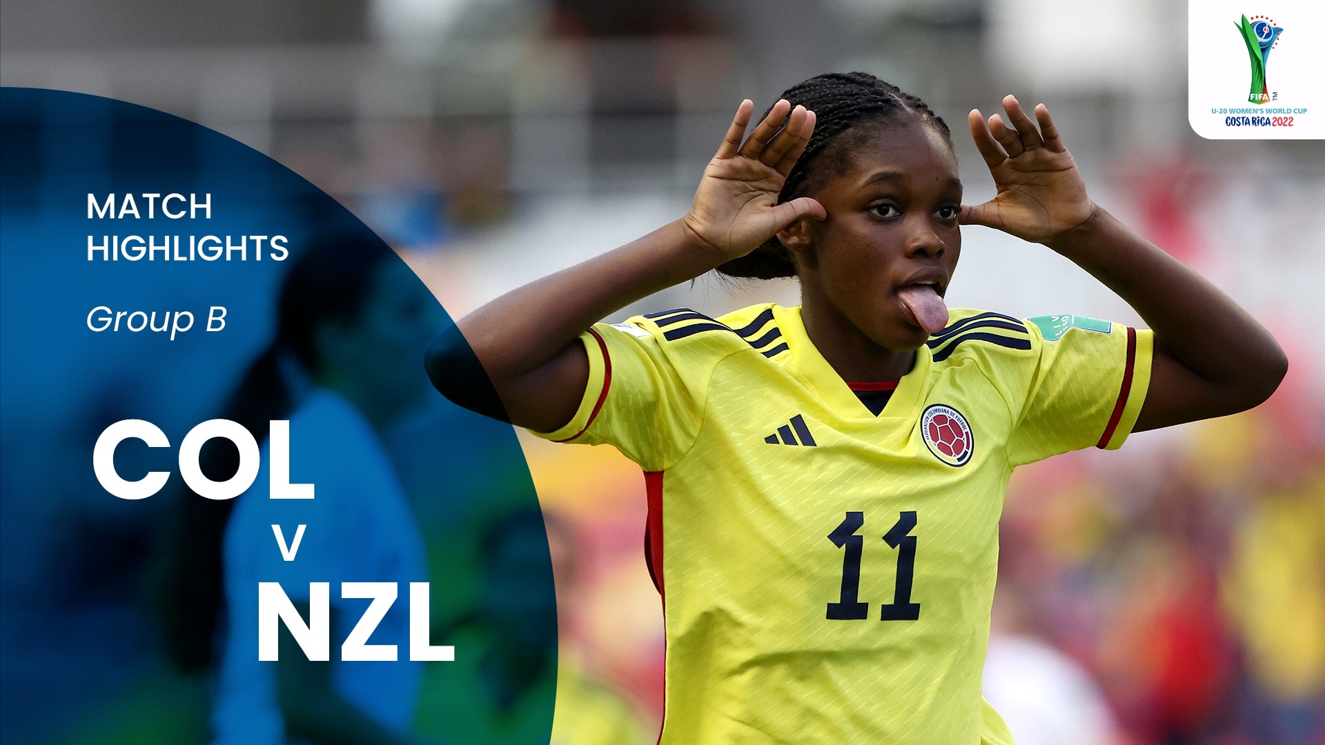 Kolumbien - Neuseeland | Gruppe B | FIFA U-20-Frauen-Weltmeisterschaft Costa Rica 2022™ | Highlights