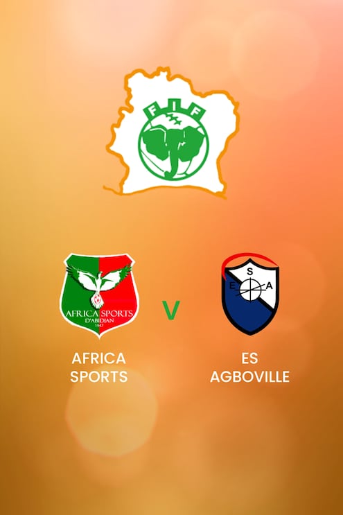 Africa Sports - ES Agboville | Côte d'Ivoire Ligue 2 | Spiel in voller Länge