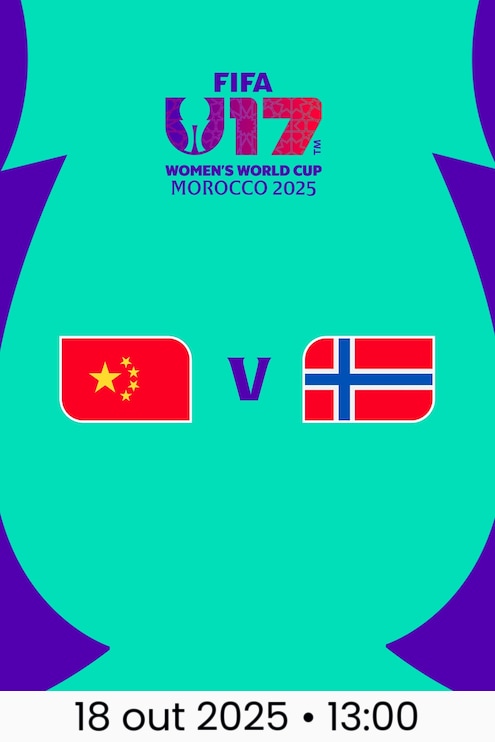 RP da China x Noruega | Grupo C | Copa do Mundo Feminina Sub-17 da FIFA Marrocos 2025™
