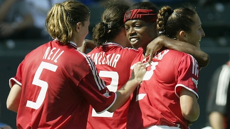 Gol de Christine Sinclair 38' | EEUU vs Canadá | Copa Mundial del Fútbol Femenino de la FIFA EE UU 2003™