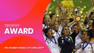 Entrega del trofeo | Copa Mundial Femenina de la FIFA China 2007™