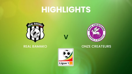 AS Real v Onze Createurs | Championnat National Ligue 1 Orange | Highlights