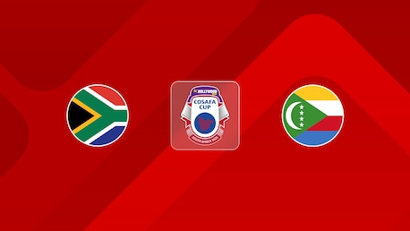 África do Sul x Comores | Semifinais | HOLLYWOODBETS COSAFA Cup 2025 | Jogo completo