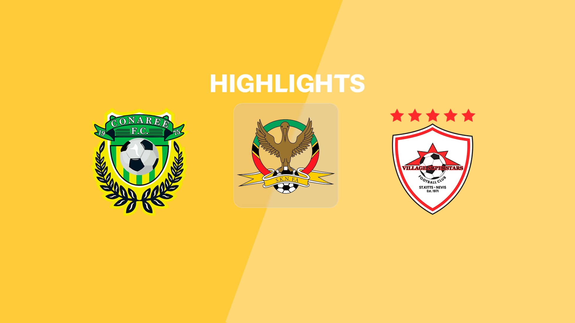 Conaree FC - Village Superstars | SKNFA Premier League 2025 | Résumé vidéo