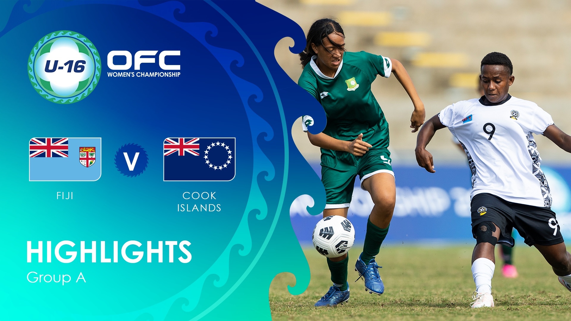 Fidji - les Îles Cook | Groupe A | OFC U-16 Women's Championship | Résumé vidéo
