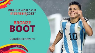 Claudio Echeverri | Chuteira de Bronze | Copa do Mundo Sub-17 da FIFA Indonésia 2023
