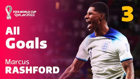 Marcus Rashford | Tous les buts | Coupe du Monde de la FIFA, Qatar 2022™
