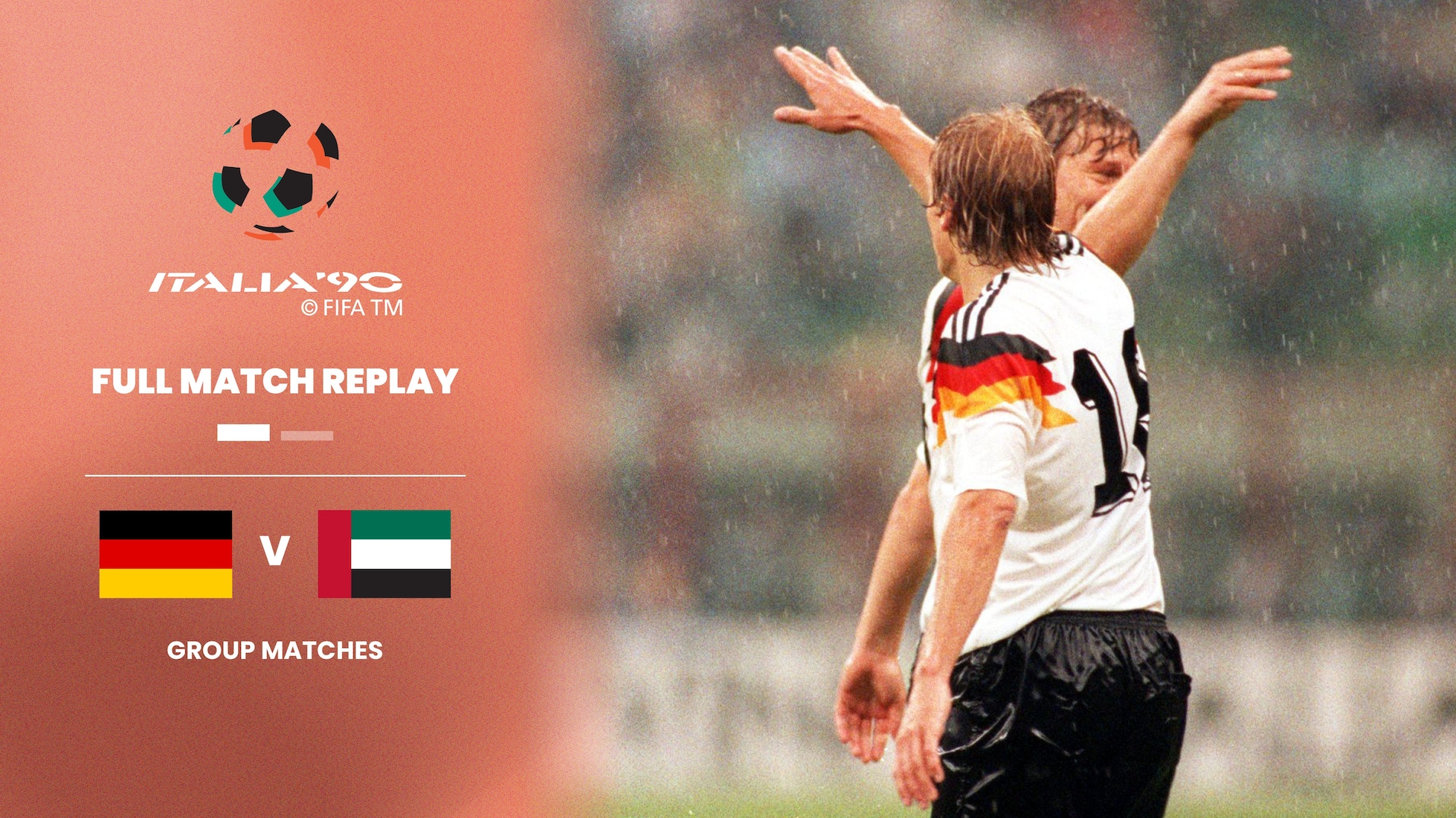Bundesrepublik Deutschland - Vereinigte Arabische Emirate | Gruppe D | FIFA Fussball-Weltmeisterschaft Italien 1990™ | Spiel in voller Länge