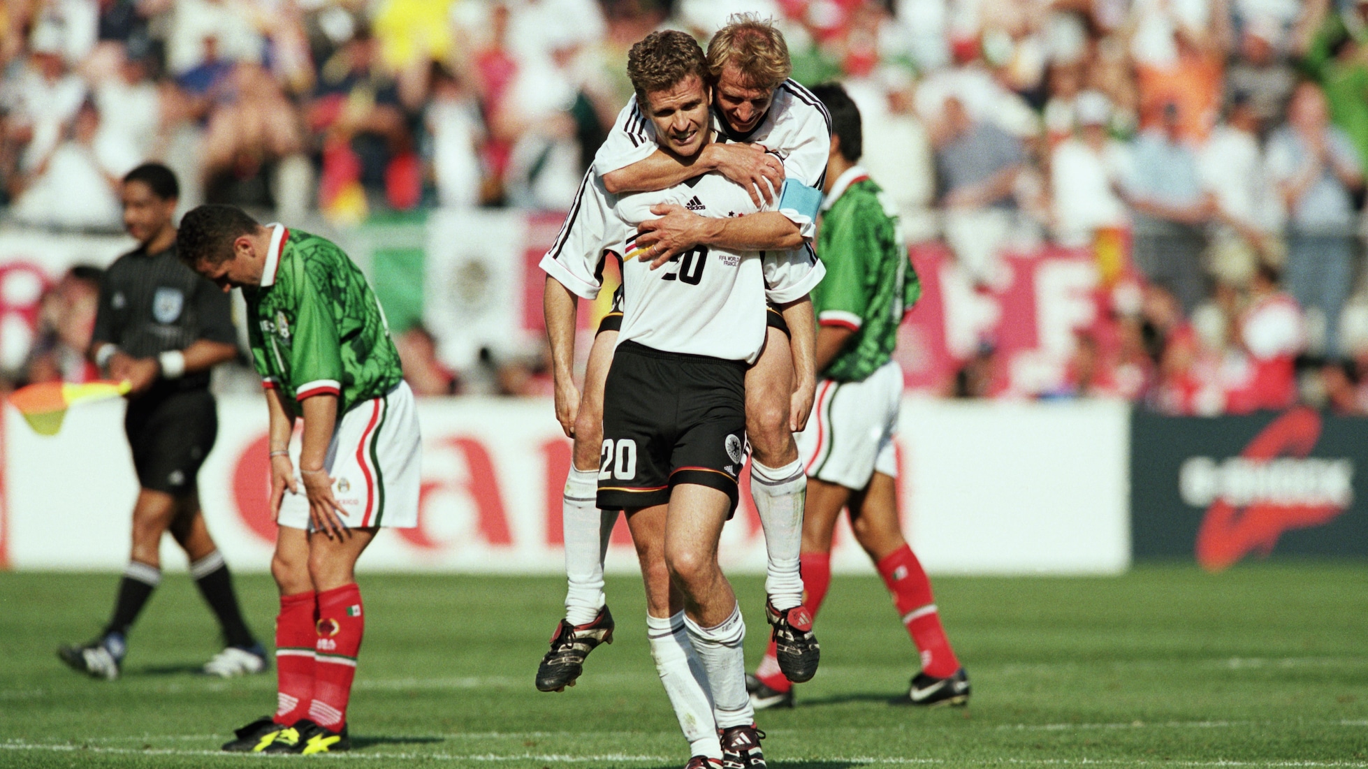 Oliver Bierhoff Goal 86' | Germany vs Mexico | 1998 FIFA World Cup France™