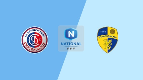 Châteauroux - Stade Briochin | Championnat National 2025/2026 | Match complet