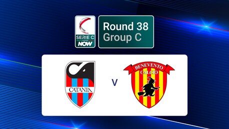 Catania v Benevento | Serie C NOW | Full Match Replay