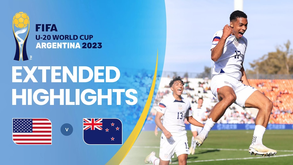 EEUU vs Nueva Zelanda | Octavos de final | Copa Mundial Sub-20 de la FIFA Argentina 2023™ | Highlights Extendidos