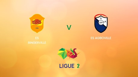 ES Bingerville - ES Agboville | Côte d'Ivoire Ligue 2 2024/25 | Match completo