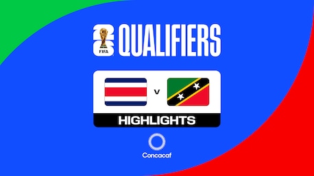 Costa Rica vs Saint Kitts y Nevis | Grupo B | Segunda ronda de las Eliminatorias de la Concacaf | Copa Mundial de la FIFA 26™ | Highlights