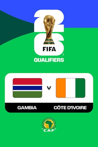 Gâmbia x Costa do Marfim, Eliminatórias da CAF: 1ª Fase, Grupo F, Copa  do Mundo da FIFA 26™, Jogo completo