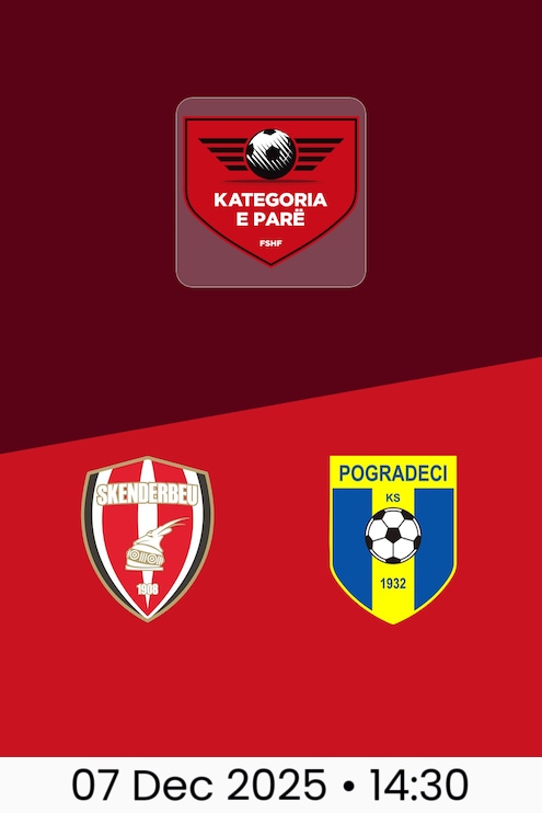 KF Skënderbeu v Pogradeci | Kategoria e Parë 2025/26