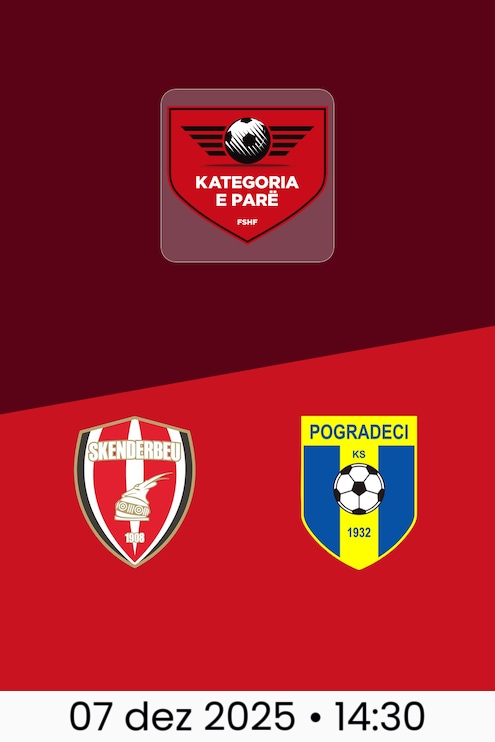 Skenderbeu x Pogradeci | Kategoria e Parë 2025/26