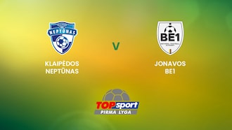 Klaipėdos Neptūnas v Jonavos Be1 | TOPsport Pirma lyga | Full Match Replay
