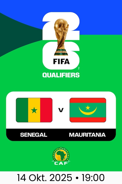 Senegal - Mauretanien | CAF-Qualifikation für die FIFA Fussball-Weltmeisterschaft 26™