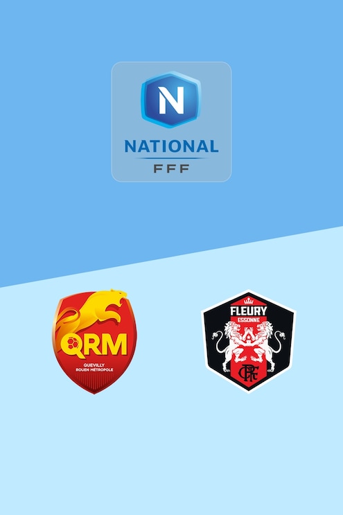 US Quevilly - FC Fleury 91 | Nationale Meisterschaft 2025/2026 | Spiel in voller Länge