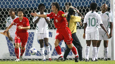 Gol de Ri Kum Suk aos 21' | Coreia do Norte - Nigéria | Copa do Mundo Feminina FIFA 2007, no China