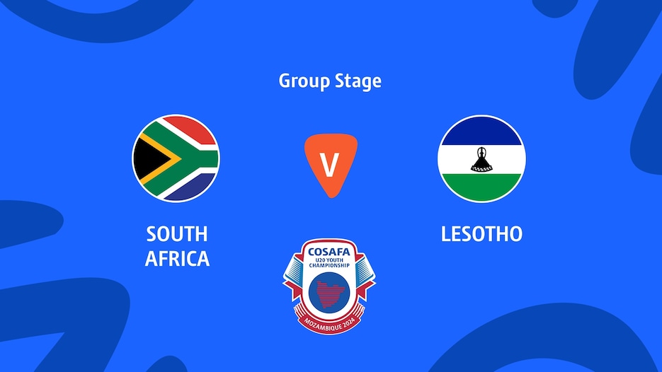 Sudáfrica vs Lesoto | Fase de grupos | CAF U-20 Africa Cup of Nations 2025 | Clasificatorio COSAFA | Partido completo