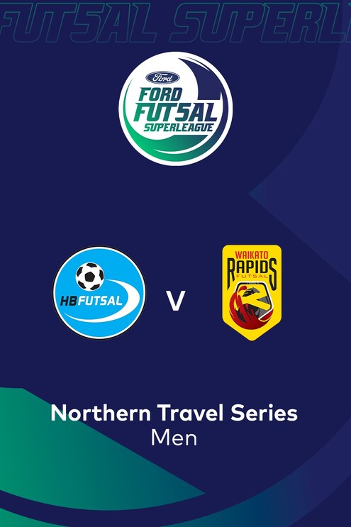 Hawkes Bay Futsal vs Waikato Rapids | SuperLiga de Fútbol Sala Ford 2025 (Masculina) | Partido completo