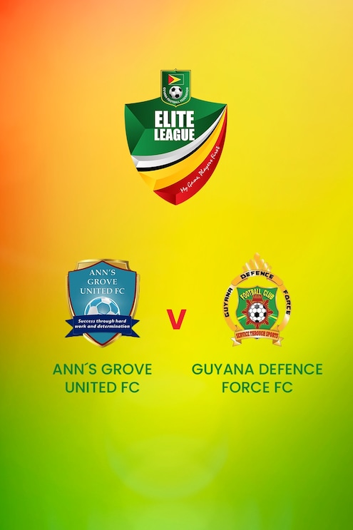 Ann's Grove United FC v Guyana Defence Force FC | GFF Elite League | Guyana | Full Match Replay